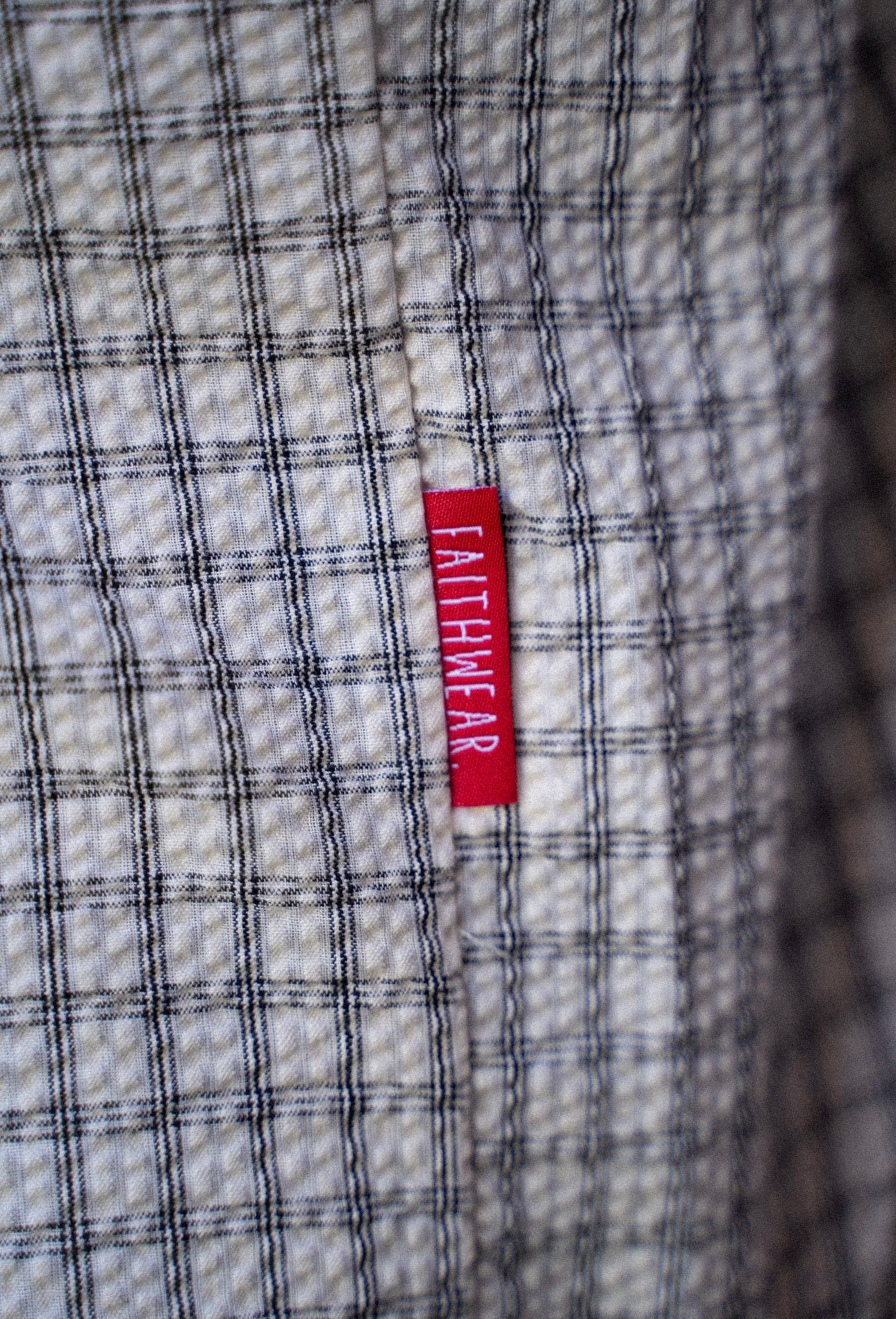 "SAVED BY GRACE" BUTTON UP CREAM