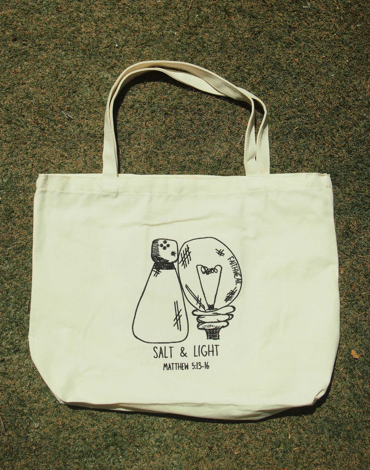 Salt & Light tote bag