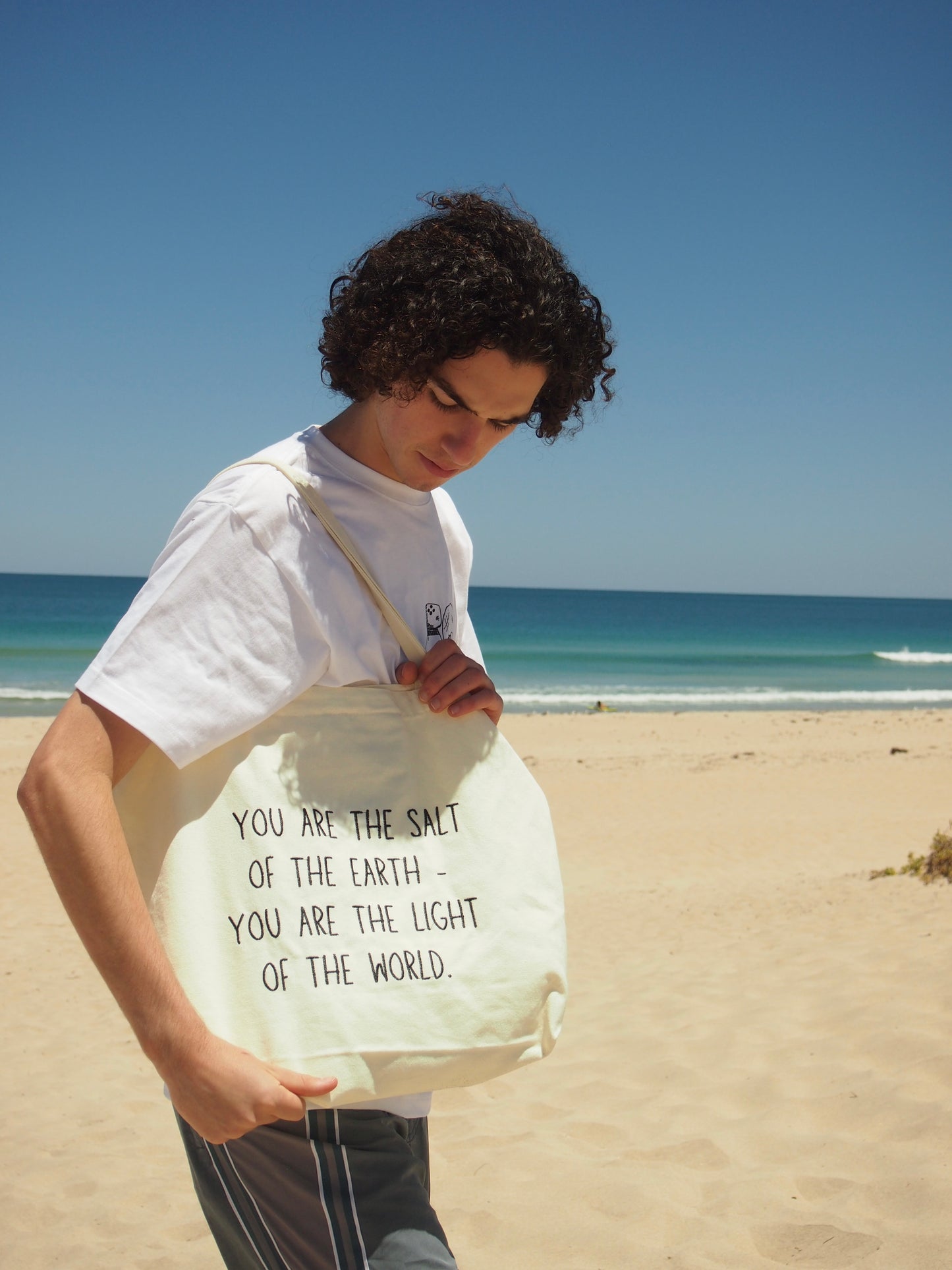 Salt & Light tote bag