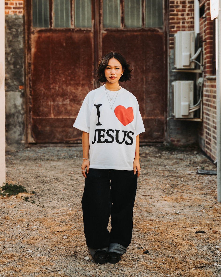 I love Jesus shirt WHITE
