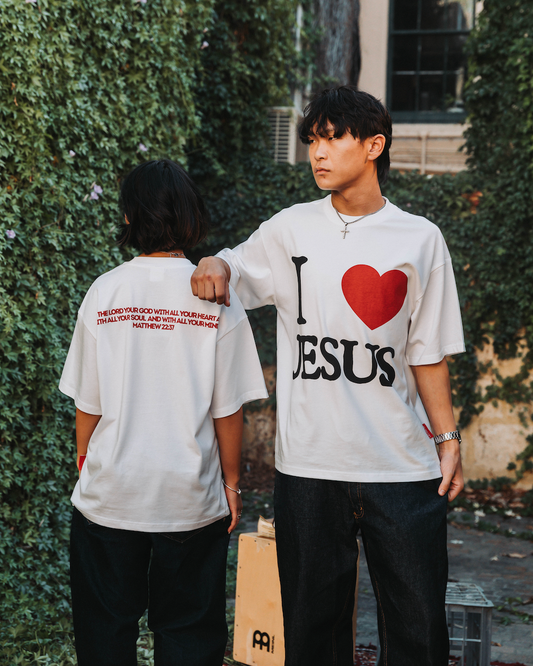 I love Jesus shirt WHITE
