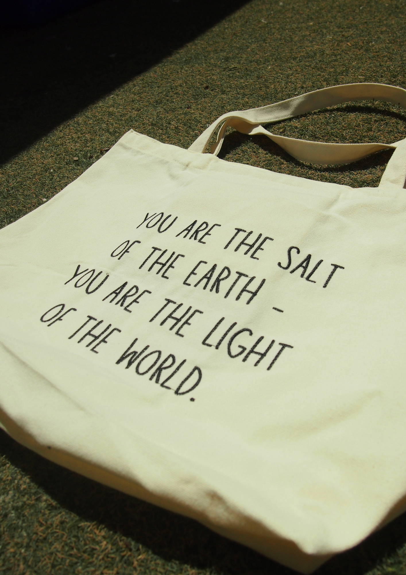 Salt & Light tote bag